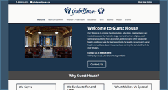 Desktop Screenshot of guesthouse.org