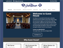 Tablet Screenshot of guesthouse.org